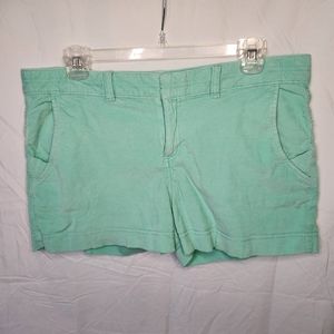 Athleta Womens 8 Corduroy Shorts Teal